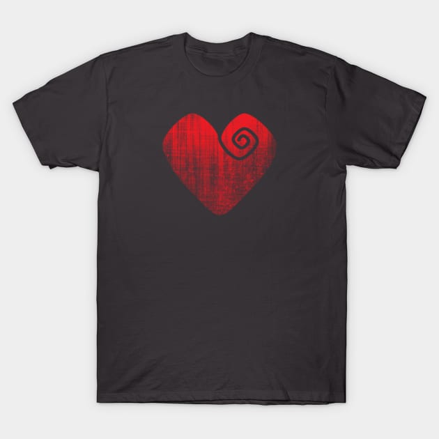 Heart T-Shirt by Tooniefied